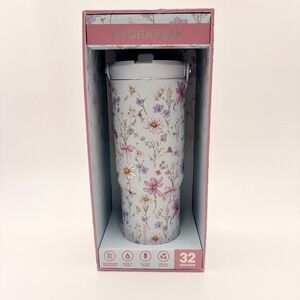 Hydrapeak Nomad 32oz Daisy Darling Limited Edition Floral Stainless Steel Bottle